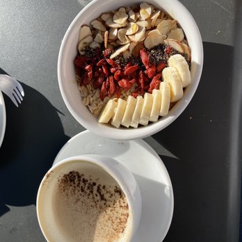 Coffeebar - Chai drink and oats breakfast - delicious - Coffee & Tea Near Me - Truckee, California Coffeebar - Chai drink and oats breakfast - delicious - Coffee & Tea Near Me - Truckee, California