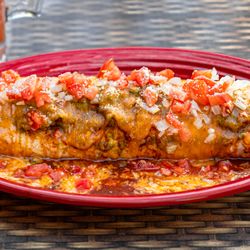 Casa Mexico - Middleton - House favorite asada burrito with cheese!