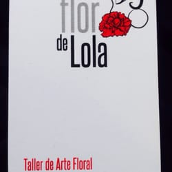 Flor de Lola - Tarjeta de visita