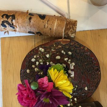 Falling Rock Cafe and Book Store - Local pottery on the tables and grab a stick with your order number - Bookstores Near Me - Munising, Michigan Falling Rock Cafe and Book Store - Local pottery on the tables and grab a stick with your order number - Bookstores Near Me - Munising, Michigan