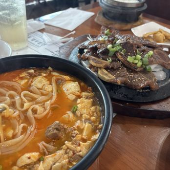So Gong Dong Tofu & BBQ - Soondubu Noodle and Beef Short Ribs (LA Galbi) - Korean Near Me - Suwanee, Georgia So Gong Dong Tofu & BBQ - Soondubu Noodle and Beef Short Ribs (LA Galbi) - Korean Near Me - Suwanee, Georgia
