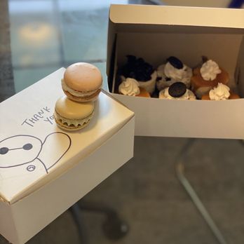 Carmel Cafe - Macaroons mini cheesecake - Coffee & Tea Near Me - Brea, California