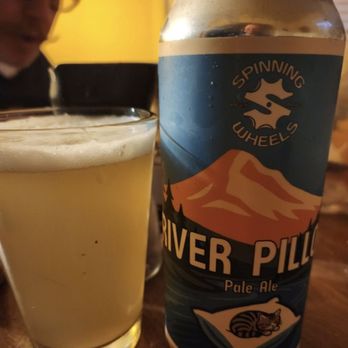 Spinning Wheels Brewing Project - The River Pils Pale Ale, very pleasant beer! - Bars Near Me - Hood River, Oregon Spinning Wheels Brewing Project - The River Pils Pale Ale, very pleasant beer! - Bars Near Me - Hood River, Oregon
