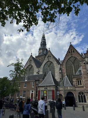 Oude Kerk Amsterdam by null