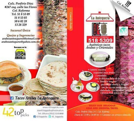 Menu photo 4 La Antequera Oaxaca, OAX Menu photo 4 La Antequera Oaxaca, OAX