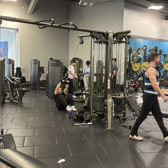 EōS Fitness - Functional Trainer with Lat Pull-Downs, Pull Up Grips, Cable Rows, Cable Chest Fly, and Tricep Extensions. - Gyms Near Me - Arcadia, California EōS Fitness - Functional Trainer with Lat Pull-Downs, Pull Up Grips, Cable Rows, Cable Chest Fly, and Tricep Extensions. - Gyms Near Me - Arcadia, California