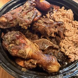 Jerk Chicken & Beef Oxtails Jerk Chicken & Beef Oxtails