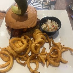 Retro Rocks - Bacon cheeseburger