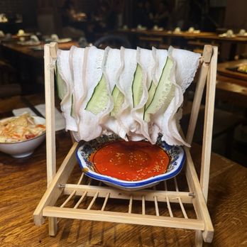 Szechuan Mountain House - Swing Pork Belly 晾衣白肉 - Szechuan Near Me - New York, New York
