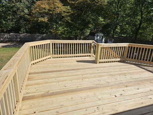 deck rehab before and after - a full resurface with framing inspection and then all new decking ,stairs ,and railing with black aluminum ada grab rail deck rehab before and after - a full resurface with framing inspection and then all new decking ,stairs ,and railing with black aluminum ada grab rail