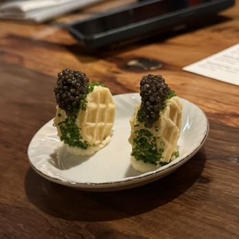 Barley Swine - Caviar supplement. DECADENT - New American Near Me - Austin, Texas