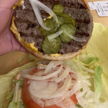 Lucky Boy - Looks and tastes like a Burger King whopper with cheese, no lie. - Burgers Near Me - Pasadena, California