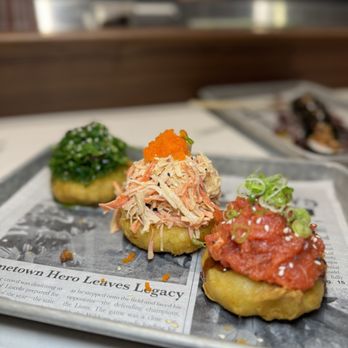 Koa Sushi & Poke - Crispy rice trio - Sushi Bars Near Me - Orlando, Florida Koa Sushi & Poke - Crispy rice trio - Sushi Bars Near Me - Orlando, Florida