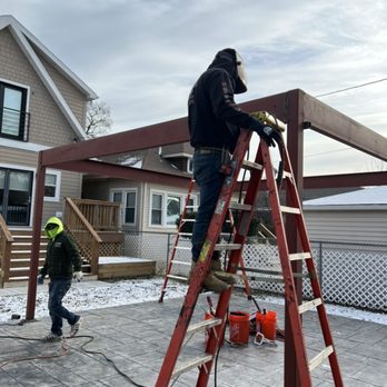 Brothers Welding Work - Building a pergola - Fences & Gates Near Me