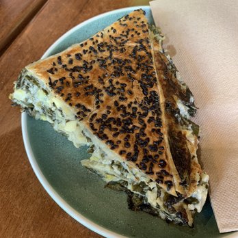 The Knox Made In Watson - Spinach pie - Cafes Near Me - Watson, ACT The Knox Made In Watson - Spinach pie - Cafes Near Me - Watson, ACT
