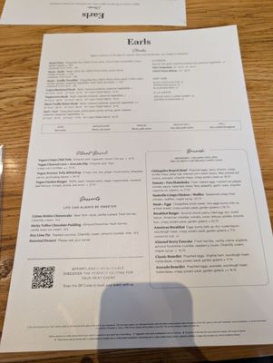 Menu photo 1 Earls Kitchen + Bar Denver, CO Menu photo 1 Earls Kitchen + Bar Denver, CO