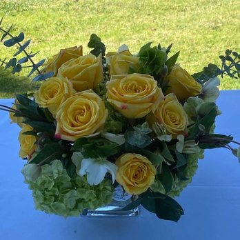 Flowers By The Sea - Precious Yellow Rose Arrangement requested by my Aunt - Florists Near Me - Laguna Beach, California Flowers By The Sea - Precious Yellow Rose Arrangement requested by my Aunt - Florists Near Me - Laguna Beach, California