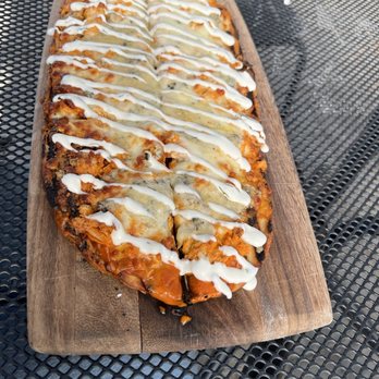 Tangerini's Spring Street Farm - Buffalo chicken flatbread. YUM! - Farmers Market Near Me - Millis, Massachusetts Tangerini's Spring Street Farm - Buffalo chicken flatbread. YUM! - Farmers Market Near Me - Millis, Massachusetts