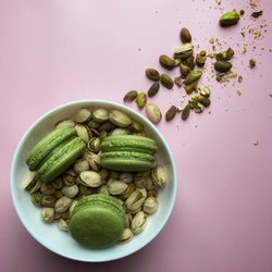 Gillian Home Of The Chocoberries - White Chocolate Pistachio Macarons