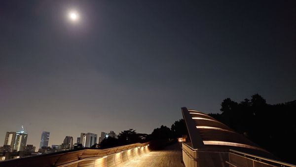 Photo of Henderson Waves - Singapore, SG, SG. Worm moon over Henderson waves!