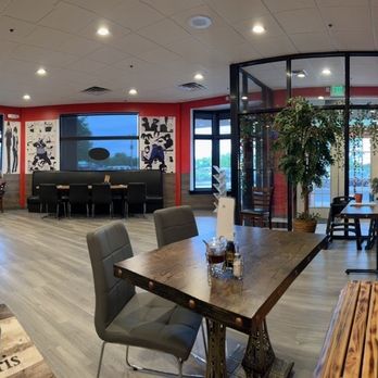 Noodle House - A panoramic view of the front of the restaurant. The entire interior is wall-to-wall with enormous artwork. - Asian Fusion Near Me - Chalfont, Pennsylvania Noodle House - A panoramic view of the front of the restaurant. The entire interior is wall-to-wall with enormous artwork. - Asian Fusion Near Me - Chalfont, Pennsylvania