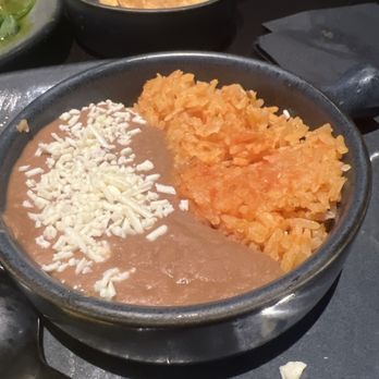 La Popular - rice and beans comes with the tacos - Mexican Near Me - Porter Ranch, California