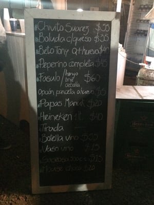 Menu photo 3 El Puesto de Fabio San Isidro, B