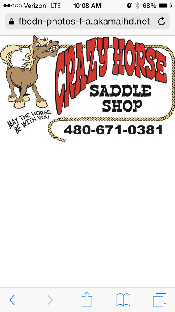 CRAZY HORSE SADDLE SHOP Updated October 2024 1484 W Apache Trl
