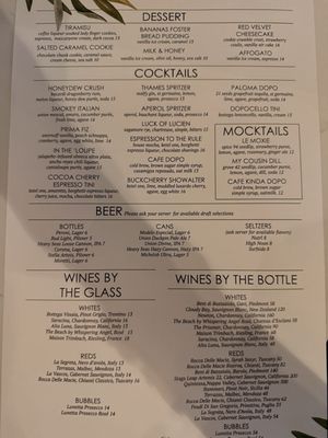 Menu photo 1 Prima Dopo Baltimore, MD Menu photo 1 Prima Dopo Baltimore, MD