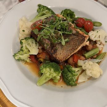 TAVERNA - Salmon - Greek Near Me - Palo Alto, California