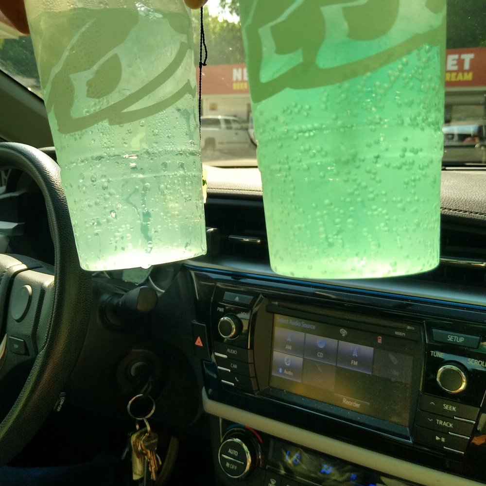 Taco Bell - You can see how drastically they are adding water. The real baja os the darker one. - Fast Food Near Me - Oak Ridge, Tennessee