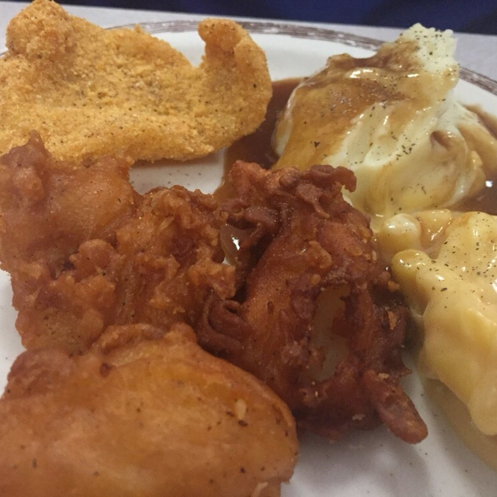 Second helping from their amazing food bar Second helping from their amazing food bar