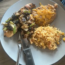 Chicken and Chicken & Mushrooms