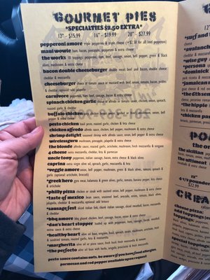 Menu photo 8 Dan's Pizza Houston, TX