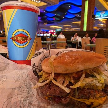 Fatburger - XL burger and a Dr. Pepper - Burgers Near Me - Las Vegas, Nevada Fatburger - XL burger and a Dr. Pepper - Burgers Near Me - Las Vegas, Nevada