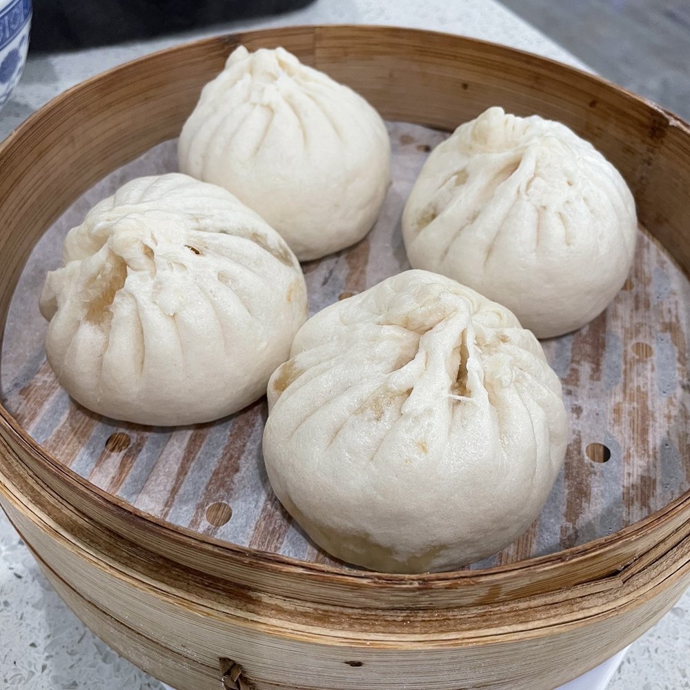 Noodle Master - Pasadena - B2. Pork with green onion bao (4) - Chinese Near Me - Pasadena, Texas Noodle Master - Pasadena - B2. Pork with green onion bao (4) - Chinese Near Me - Pasadena, Texas