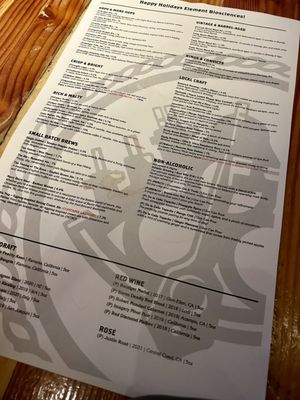 Menu photo 8 Ballast Point Brewing San Diego, CA
