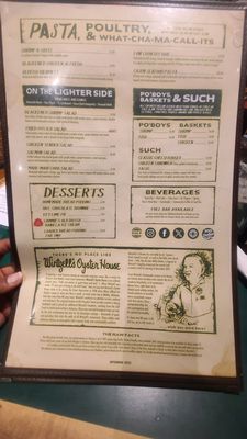 Menu photo 3 Wintzell's Oyster House Mobile, AL Menu photo 3 Wintzell's Oyster House Mobile, AL
