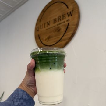 Quin Brew Coffee - salted caramel matcha - Coffee & Tea Near Me - Watertown, Connecticut