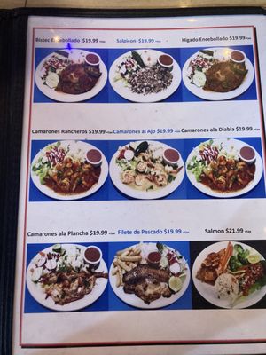 Menu photo 1 Pupuseria El Kiosco Long Beach, CA
