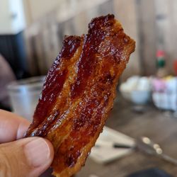 Fork and Spoon - No pre cooked bacon here! Freshly cooked when ordered