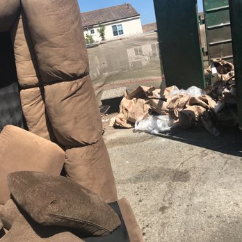 Priority Moving - The plastic wrap they took off to fit into the dumpster - Movers Near Me - Chula Vista, California