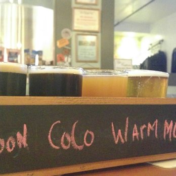 Hellbent Brewing Company - A flight of 4 generous pours for $8! The coconut stout was epic! - Sports Bars Near Me - Seattle, Washington
