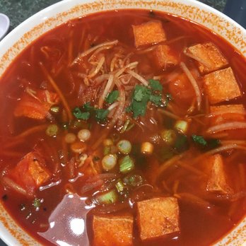 Pho Pacific - Spicy tofu pho - Vietnamese Near Me - Tacoma, Washington