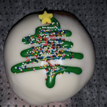 Krispy Kreme - 11/29/20 holiday special: festive tree doughnut - Donuts Near Me - New York, New York Krispy Kreme - 11/29/20 holiday special: festive tree doughnut - Donuts Near Me - New York, New York