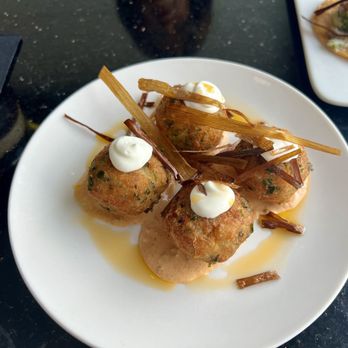 Gabriela's Seafood + Tapas - Fish croquets - Tapas/Small Plates Near Me - Rockport, Texas Gabriela's Seafood + Tapas - Fish croquets - Tapas/Small Plates Near Me - Rockport, Texas