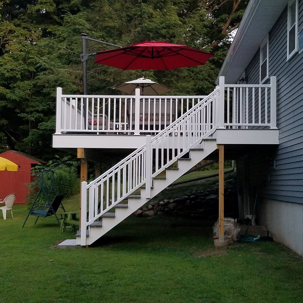 Ferreira Home Remodeling - Our new deck is done ! Our whole house looks brand new, .. Dave is the one to go to if you are looking for a contractor...  Helene/Jim - Roofing Near Me - Cumberland, Rhode Island