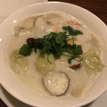 Sukho Thai - Tom Kha Koong (with prawns) - Thai Near Me - Oakland, California Sukho Thai - Tom Kha Koong (with prawns) - Thai Near Me - Oakland, California