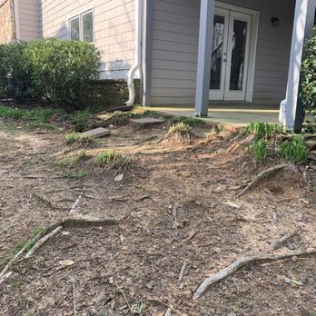 The Lawn Squad - Before - Landscaping Near Me - White, Georgia