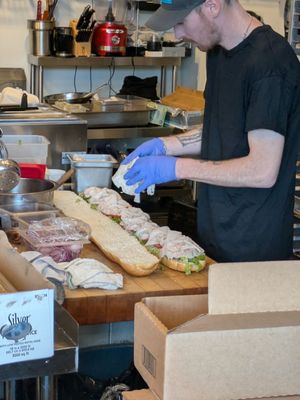 Bleu Collar Sammies by null